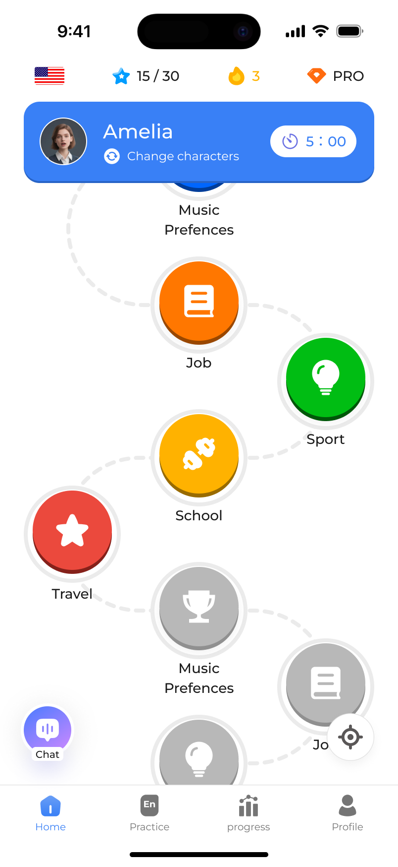 SpeakEasy AI App Interface